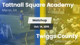 Matchup: Tattnall Square Acad vs. Twiggs County  2016