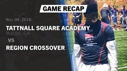 Recap: Tattnall Square Academy  vs. Region Crossover 2016