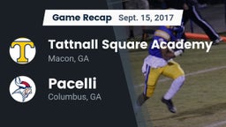Recap: Tattnall Square Academy  vs. Pacelli  2017