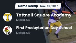 Recap: Tattnall Square Academy  vs. First Presbyterian Day School 2017