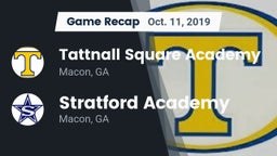 Recap: Tattnall Square Academy  vs. Stratford Academy  2019