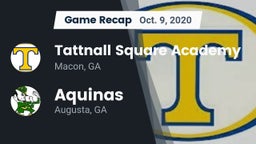 Recap: Tattnall Square Academy  vs. Aquinas  2020