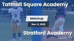Matchup: Tattnall Square Acad vs. Stratford Academy  2020