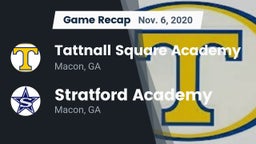 Recap: Tattnall Square Academy  vs. Stratford Academy  2020