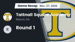 Recap: Tattnall Square Academy  vs. Round 1 2020