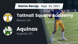 Recap: Tattnall Square Academy  vs. Aquinas  2021