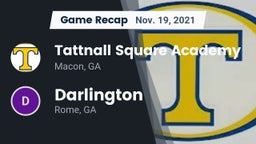 Recap: Tattnall Square Academy  vs. Darlington  2021