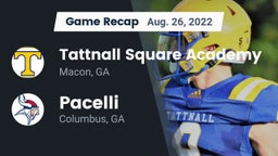 Recap: Tattnall Square Academy  vs. Pacelli  2022