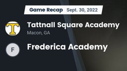 Recap: Tattnall Square Academy  vs. Frederica Academy  2022