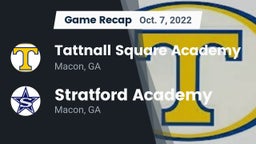 Recap: Tattnall Square Academy  vs. Stratford Academy  2022