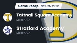 Recap: Tattnall Square Academy  vs. Stratford Academy  2022
