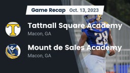 Recap: Tattnall Square Academy vs. Mount de Sales Academy 2023