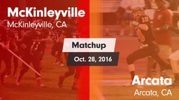 Matchup: McKinleyville vs. Arcata  2016