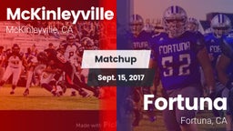 Matchup: McKinleyville vs. Fortuna  2017