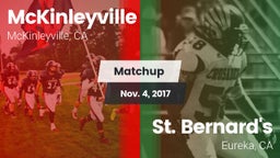 Matchup: McKinleyville vs. St. Bernard's  2017
