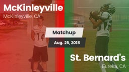 Matchup: McKinleyville vs. St. Bernard's  2018