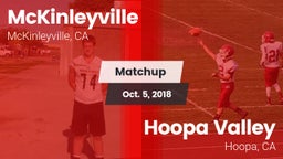 Matchup: McKinleyville vs. Hoopa Valley  2018