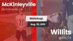 Matchup: McKinleyville vs. Willits  2019