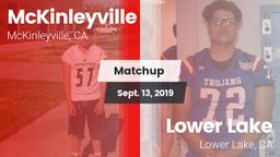 Matchup: McKinleyville vs. Lower Lake  2019