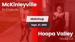Matchup: McKinleyville vs. Hoopa Valley  2019