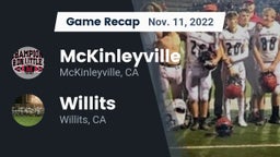Recap: McKinleyville  vs. Willits  2022