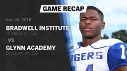 Recap: Bradwell Institute vs. Glynn Academy  2016