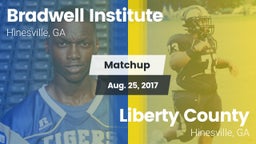 Matchup: Bradwell Institute vs. Liberty County  2017