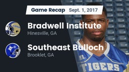 Recap: Bradwell Institute vs. Southeast Bulloch  2017