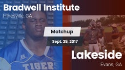 Matchup: Bradwell Institute vs. Lakeside  2017