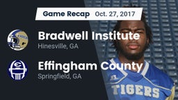 Recap: Bradwell Institute vs. Effingham County  2017
