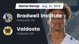 Recap: Bradwell Institute vs. Valdosta  2018