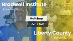 Matchup: Bradwell Institute vs. Liberty County  2020