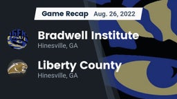 Recap: Bradwell Institute vs. Liberty County  2022