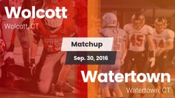 Matchup: Wolcott  vs. Watertown  2016