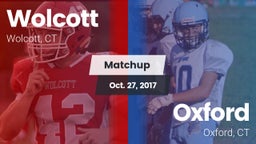 Matchup: Wolcott  vs. Oxford  2017