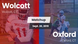 Matchup: Wolcott  vs. Oxford  2019