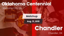 Matchup: Oklahoma Centennial vs. Chandler  2018