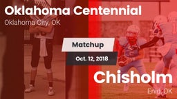 Matchup: Oklahoma Centennial vs. Chisholm  2018