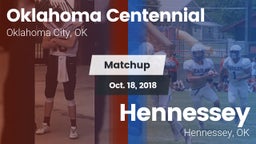 Matchup: Oklahoma Centennial vs. Hennessey  2018
