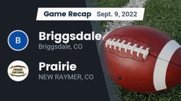 Recap: Briggsdale  vs. Prairie  2022