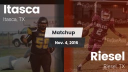 Matchup: Itasca vs. Riesel  2016