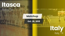 Matchup: Itasca vs. Italy  2018