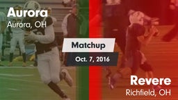 Matchup: Aurora vs. Revere  2016