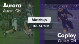 Matchup: Aurora vs. Copley  2016