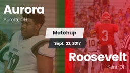 Matchup: Aurora vs. Roosevelt  2017