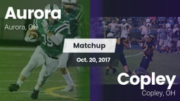Matchup: Aurora vs. Copley  2017