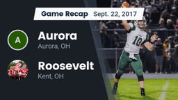 Recap: Aurora  vs. Roosevelt  2017