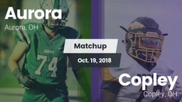 Matchup: Aurora vs. Copley  2018