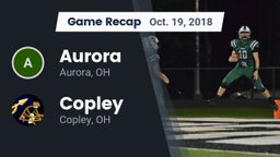 Recap: Aurora  vs. Copley  2018