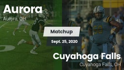 Matchup: Aurora vs. Cuyahoga Falls  2020
